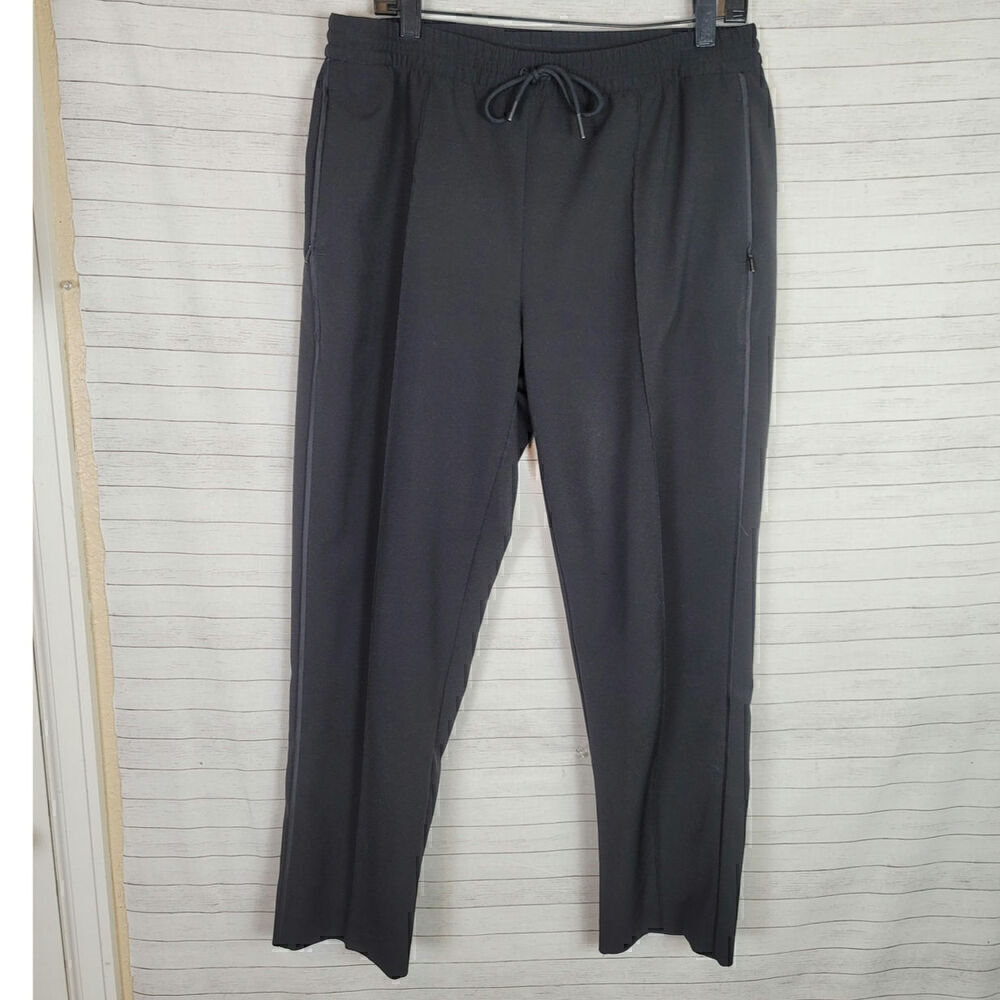 Athleta Endeavor Straight Leg Pant Jogger Pants in Black, sz 10